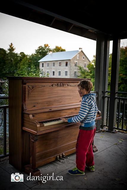 Piano in the Park at the Manotick Mill