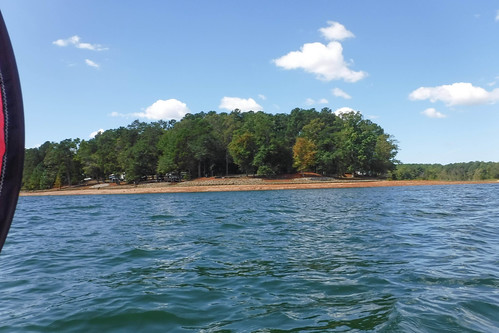 Paddling to Ghost Island in Lake Hartwell-92