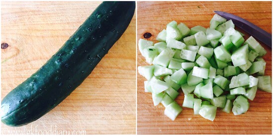 Cucumber Raita Recipe for Toddlers and Kids - step 1