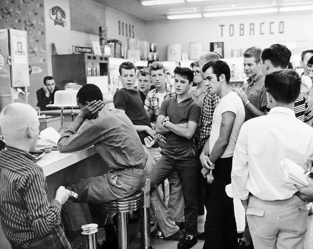 Harassment at Arlington, Virginia Sit-In: 1960