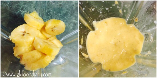 Banana Custard Recipe for Toddlers and Kids - step 2