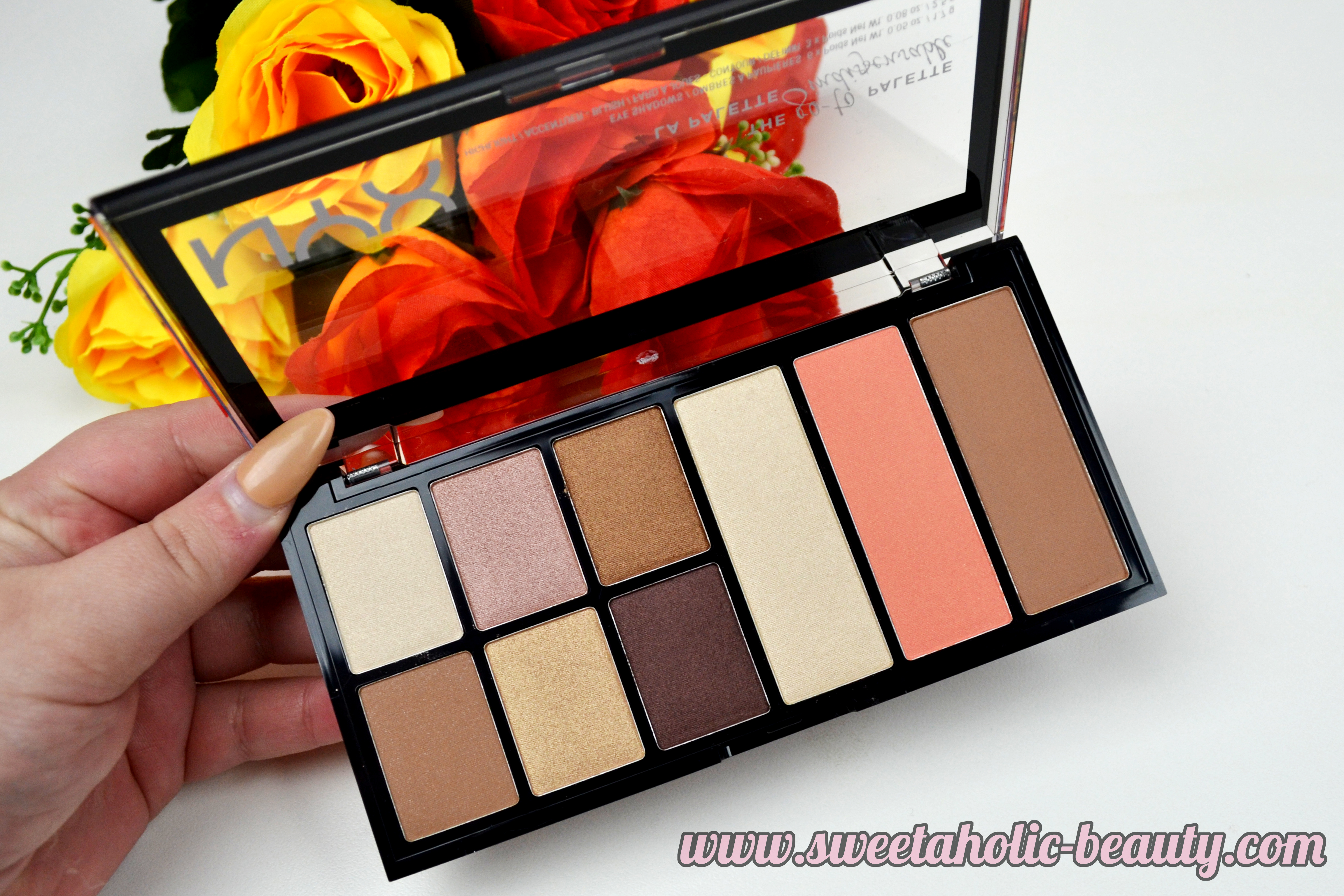 NYX Cosmetics The Go-To Palette Review & Swatches - Sweetaholic Beauty