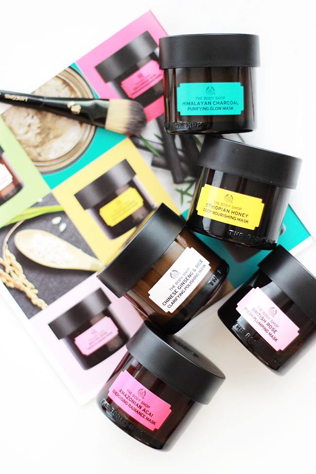 The Body Shop New Face Masks Review