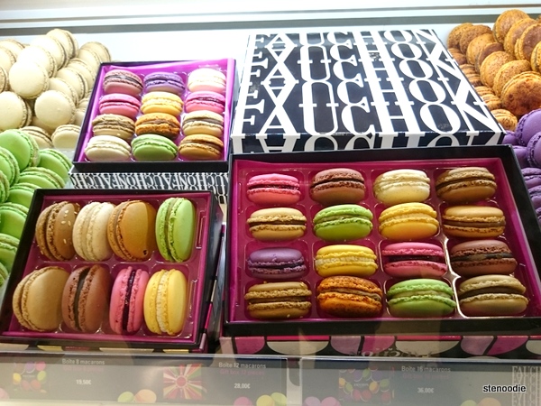macarons at the airport