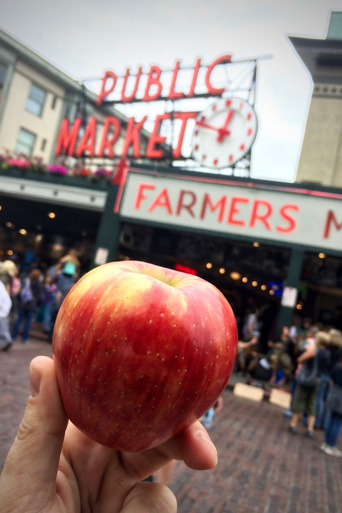 Honeycrisp Apple at Pike Place Market