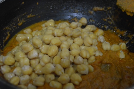 cooked channa