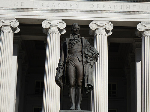 James Fraser Alexander Hamilton Statue