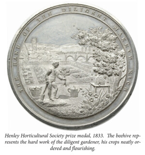 Henry Horticultural Society prize medal
