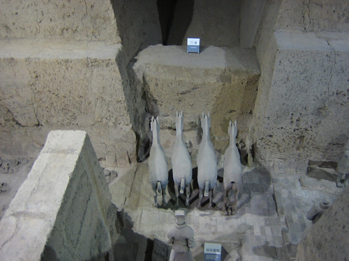 IMG_5048 - Terracotta Horses in Qin Shi Huang's Tomb, Xi'an, China, 2007