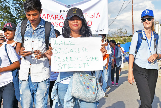 Taking Steps to make Timor-Leste’s streets free from sexual harassment