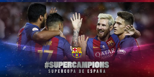 FC Barcelona Campeón de la Super Copa de España