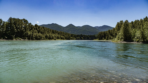 Skagit River and Baker River Confluence-001
