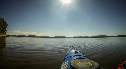 Paddling to Ghost Island in Lake Hartwell-99