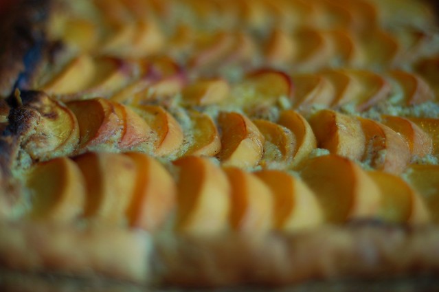 Peach Frangipane Tart by Eve Fox, the Garden of Eating, copyright 2016