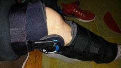 Knee Brace for my Dislocated Knee