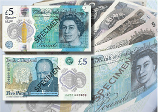 Bank of England polymer notes