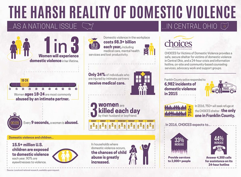 CHOICES Domestic Violence Infographic