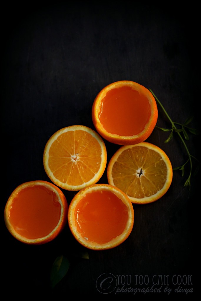 Orange Jelly Using Agar Agar | Orange Jelly | Orange Jelly Using Fresh Orange | China Grass Jelly 
