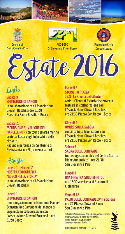 Locandina_Pro Loco San Giovanni a Piro e Bosco_Estate 2016