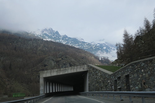 on way to Breuil-Cervinia