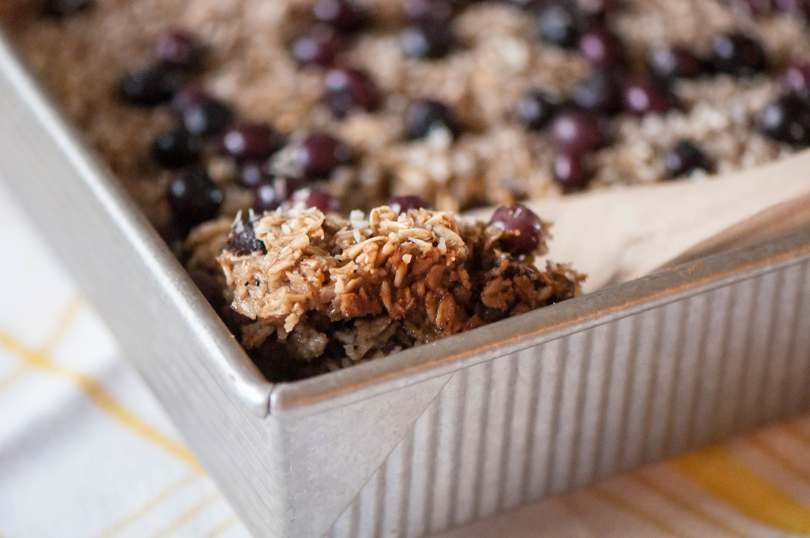 Blueberry Coconut Baked Oatmeal 4