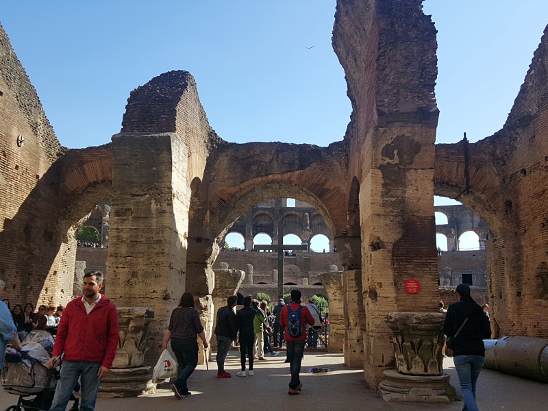 Colosseum entrance