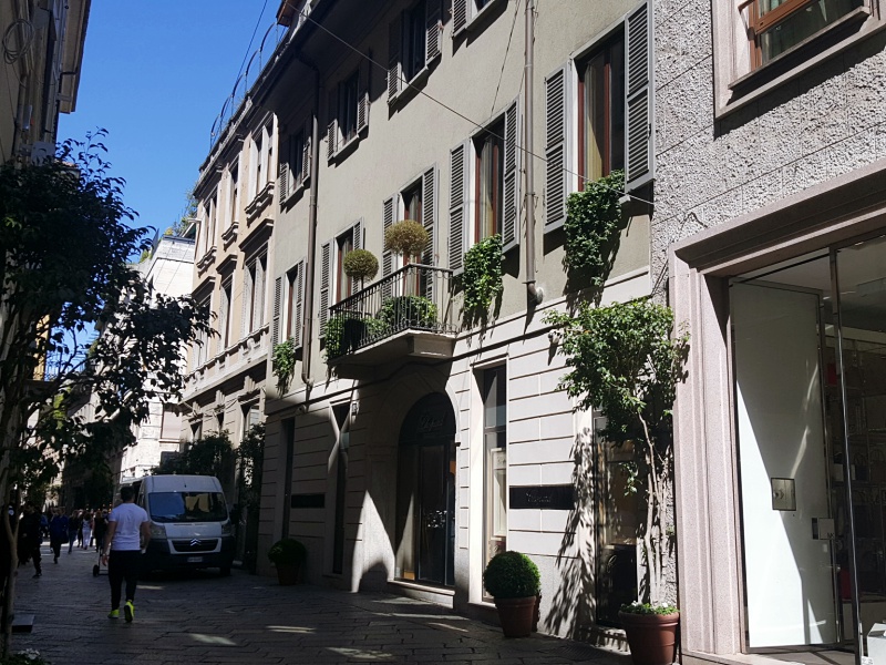 streets of Milan