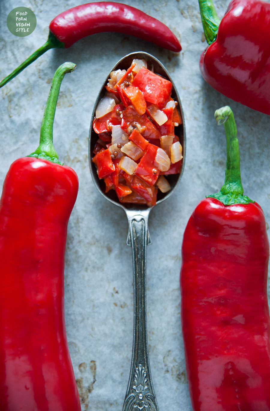 Sweet&spicy ramiro pepper chutney