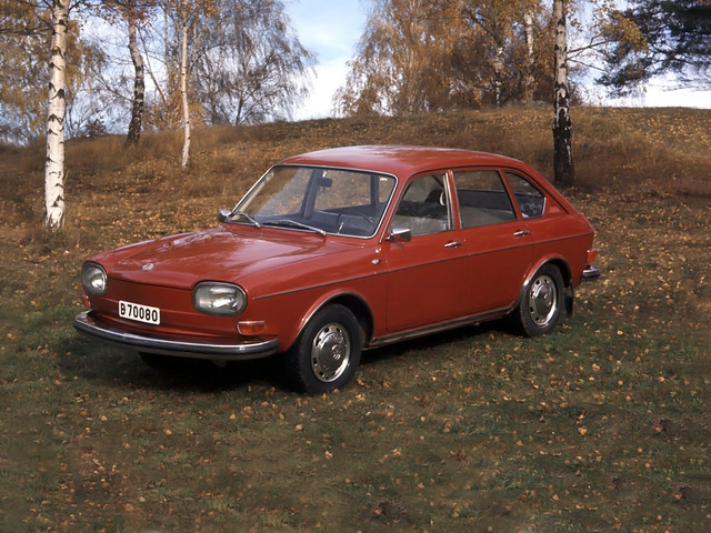 Четырёхдверный седан Volkswagen 411. 1968 – 1972 годы