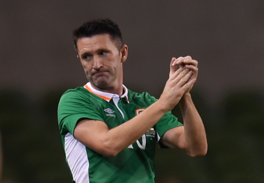 Útočník Robbie Keane odehrál poslední zápas za národní mužstvo své země