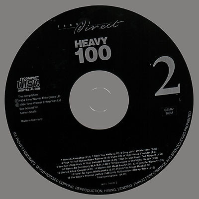 Heavy 100 - Volume 1 - Disk 2
