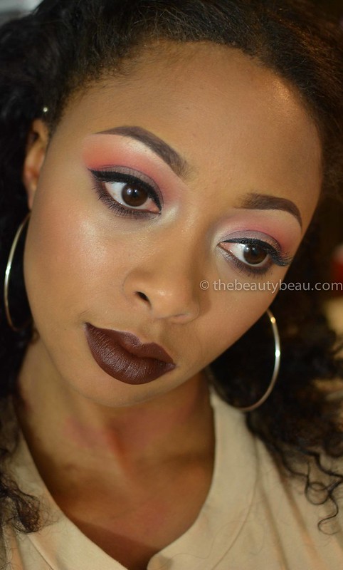 how to wear brown lipstick, candace hampton