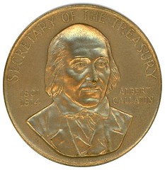 Lot 312 1968 Assay Medal obverse