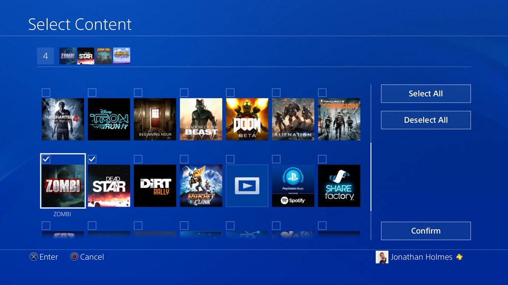 How to organise your games and apps with PS4 folders