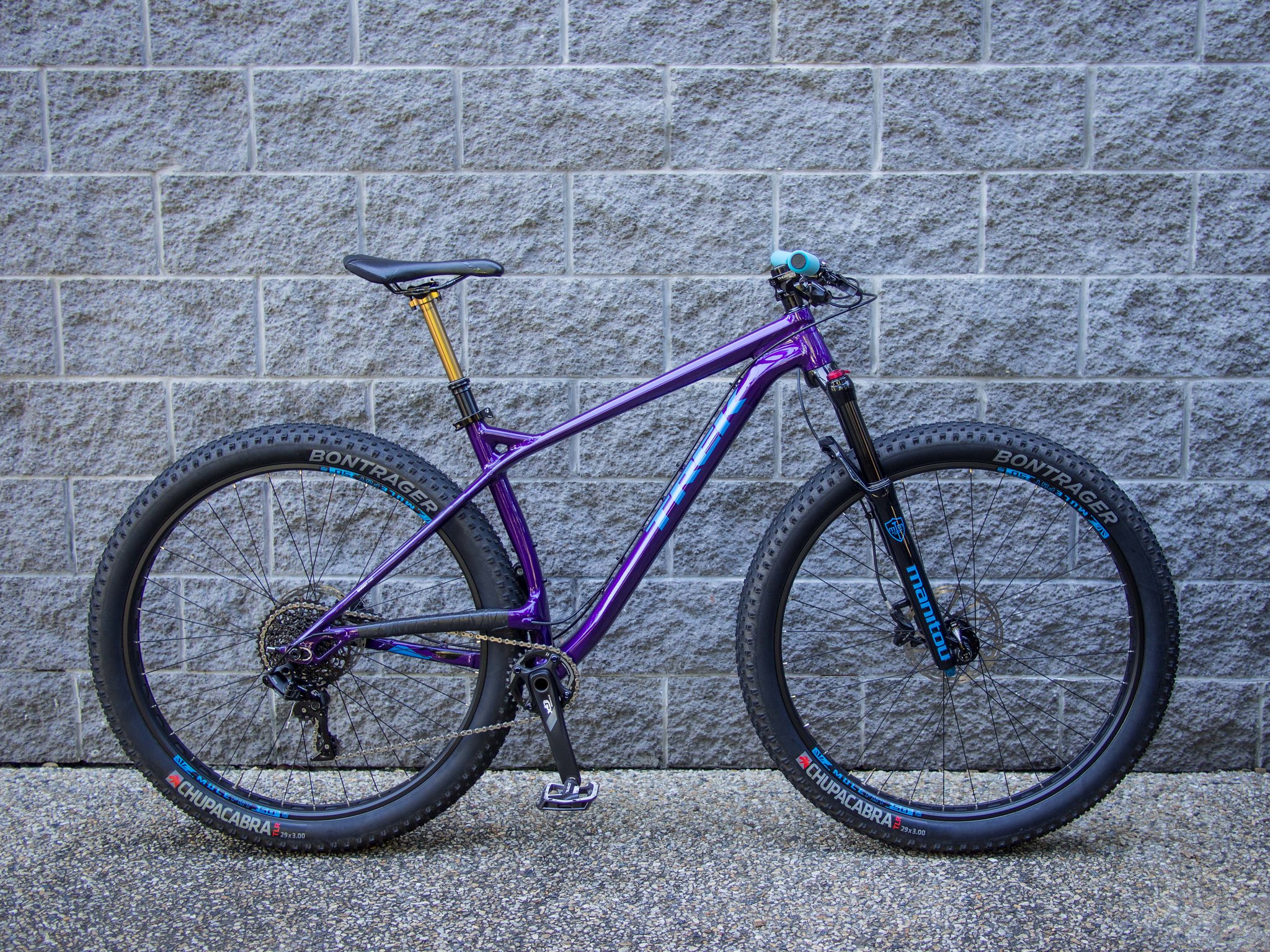 purple Chromag Bikes Seat Post Fixed Clamp 35mm