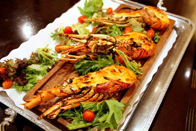 Flame-grilled Lobster Mentaiko
