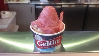 Strawberry Fields and Banana Caramel Sorbet from Gelare at Southbank