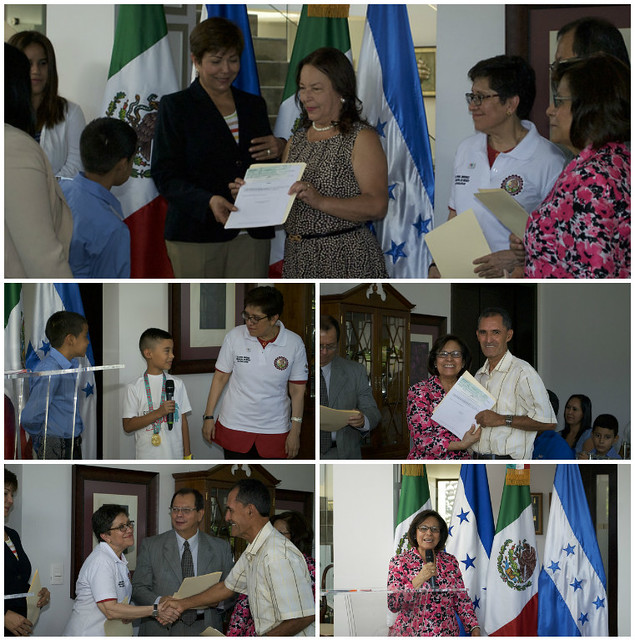 Embajada de México en Honduras entrega recursos del programa Escuelas México 2016